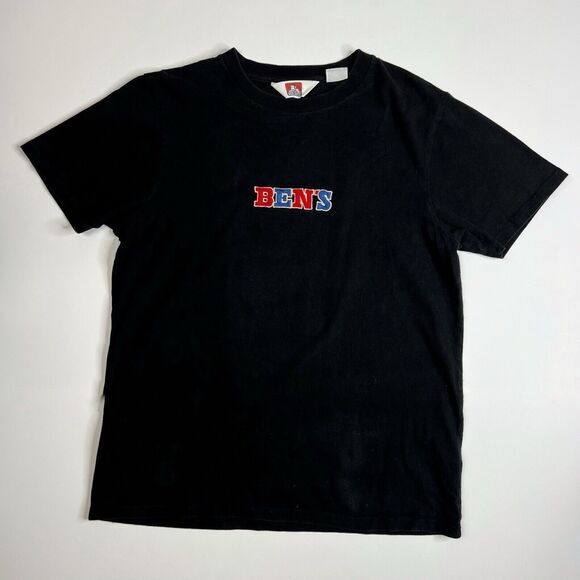 VINTAGE Japan BEN DAVIS SHIRT BEN'S Short Sleeve Shirt Size L (Japanese Fit) - Picture 1 of 4